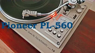 Pioneer PL560 Vintage Turntable