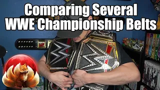 Comparing WWE Championship Belt Versions (Kids, Mini, Commemorative, Replica, Deluxe, Elite, TV)