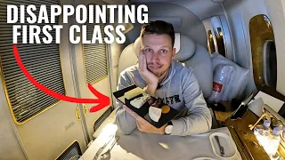 EMIRATES UNDERWHELMING FIRST CLASS in 2022