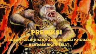 Khodam pada bulan kelahiran