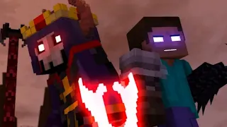 "Immortals" - A Minecraft Music Video - herobrine vs naeus ||  Subscribe to more!