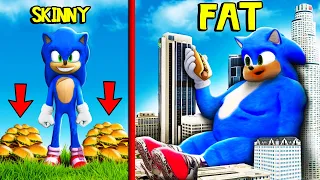 Upgrading SONIC To FAT SONIC In GTA 5 (Giant)