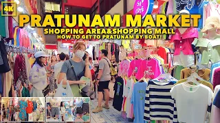 Enjoy Shopping! Pratunam Market / Market in Bangkok!  / January 2024