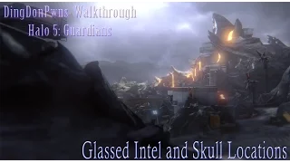 Halo 5 Guardians: Glassed All Intel and Skull