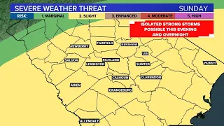 Severe weather watch: Tracking possible storms in the South Carolina Midlands overnight