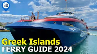 Greek Ferries Guide 2024 Between Athens, Santorini, Mykonos, Crete & Beyond