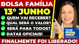 FINALMENTE SAIU! 13° DO BOLSA FAMÍLIA LIBERADO! QUEM VAI RECEBER? QUAL O VALOR? NÃO SERÁ PARA TODOS!