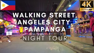 [4K] Walking Street/ Angeles City, Pampanga