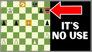 When The Queen Is Useless - Crazy Chess Puzzle