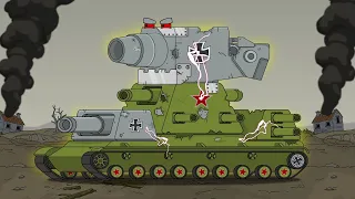 Karl-44 steel monster madness - Cartoons about tanks