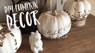 Dollar Tree DIY Fall Decor Ideas|DIY Pumpkin Decor Ideas|Fall Farmhouse Decor Ideas