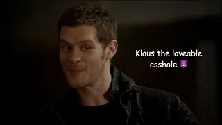 Klaus being a loveable asshole for 5 minutes straight