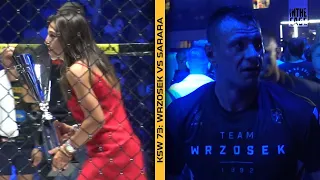 Umęczeni Wrzosek i Sarara po wojnie w klatce KSW 73. Mistrzyni UFC wręcza puchar [KULISY]