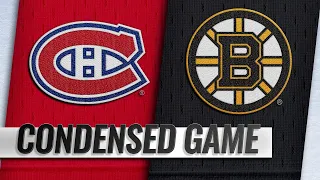 10/27/18 Condensed Game: Canadiens @ Bruins