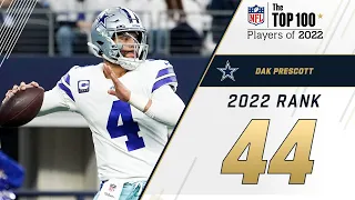 #44 Dak Prescott (QB, Cowboys) | Top 100 Players in 2022