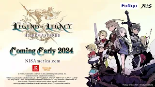 The Legend of Legacy HD Remastered - Announcement Trailer (Nintendo Switch)