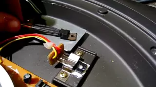 how to change the target light on a Technics SL MK2 part 4