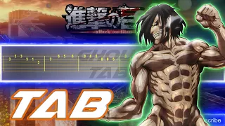 Attack on Titan: Final Season OST – Ashes on The Fire (Guitar Tab 譜 Tutorial)