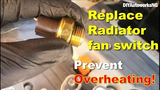 Replacement of Radiator Fan Switch: How to REPLACE Radiator Fan Switch on 2003 - 2007 Accord & more