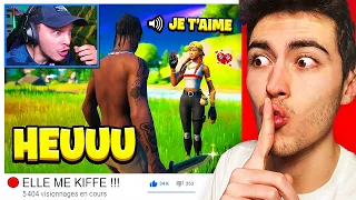 J'ai PRANK UNCHAINED en me faisant passer pour une FILLE sur Fortnite !