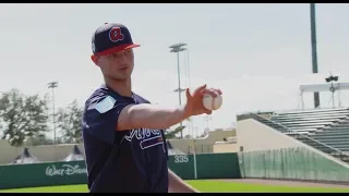 Practice Like The Pros: Mike Soroka demos how to throw sinker