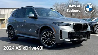 2024 BMW X5 xDrive40i LCI - What's New? | Video Walkaround