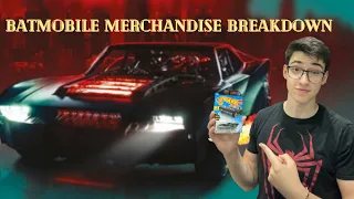 The Batman FIRST Toy Merchandise! The Batman Hot Wheels Batmobile Unboxing and Breakdown