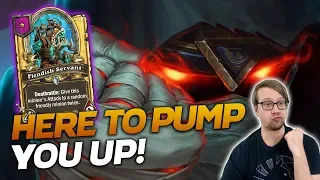 Rafaam & Lightfang are here to PUMP YOU UP! | Hearthstone Battlegrounds | Savjz