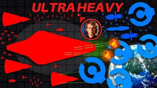 Anakin's ULTRA HEAVY SIEGE FLEET – Republic At War, but it's realistic