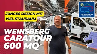 Weinsberg CaraTour 600 MQ - Jung, frisch und unendlich viel Stauraum! Caravan Salon 2023