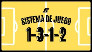SISTEMA DE JUEGO 1-3-1-2 | FORMACIONES FÚTBOL 7