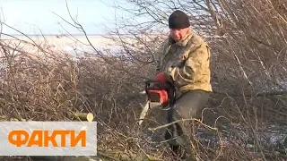 Учителя с топорами и бензопилами. Как отапливают школы на Харьковщине