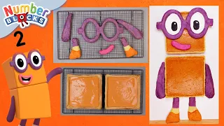 Halloween Numberblock Two Pumpkin Pie | Learn to Count | @Numberblocks