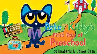 Pete The Kitty's First Day of Preschool / kids books read aloud /back to school read aloud