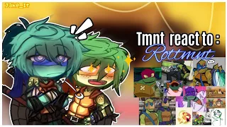 TMNT 2012 reaction to Rottmnt Gacha club 1/3 #gachaclub #rottmnt #reaction #recommended #saverottmnt