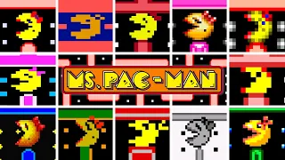 Ms. Pac-Man | Versions Comparison | Arcade, Atari consoles, VIC-20, C64, MS-DOS, Spectrum and more