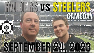 Las Vegas Raiders vs Steelers Allegiant Stadium Home Opener September 24, 2023