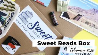 Sweet Reads Box Unboxing February 2020: Canadian Book Subscription Box