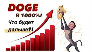 Рост Dogecoin на 1000% ? Что Делать с Doge в 2021 Году? Илон Маск и Курс Dogecoin