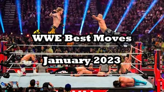 WWE Best Moves of 2023 - January