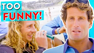 Hilarious Laughing Gas? Every Green Whistle Moment On the Beach!