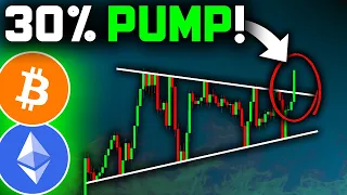 30% BITCOIN PUMP COMING (Here's Why)!! Bitcoin News Today & Ethereum Price Prediction!