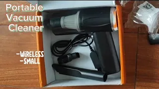 Unboxing AmazeFan Portable Vacuum Cleaner