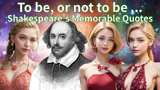 William Shakespeare's Memorable Quotes Revealed - Quotes of Great read out by AI model 'Ai'