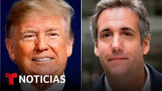 Trump regresa a corte y sus abogados interrogan a Michael Cohen