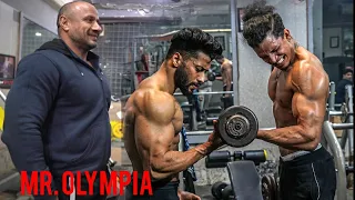 Meeting MR. OLYMPIA & @AbhishekYadavyt  (CRAZY DAY😍)