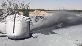 WASTE WATER DISCHARGE USING INDUSTRIAL VACUUM SYSTEM