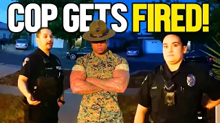 Cop Gets Fired After Apologizing To Army Sergeant