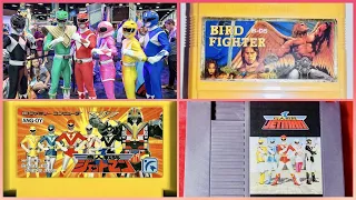 Choujin Sentai Jetman / Bird Fighter / Power Rangers, быстрое прохождение (NES, Famicom, Dendy)