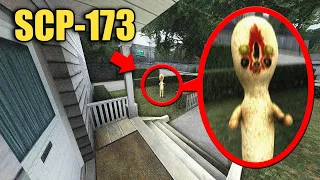 when you see SCP-173 enter your house, DON'T Look away!